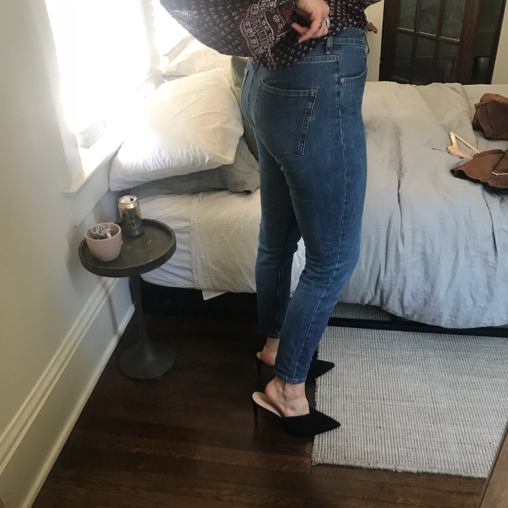 Everlane high rise skinny jean